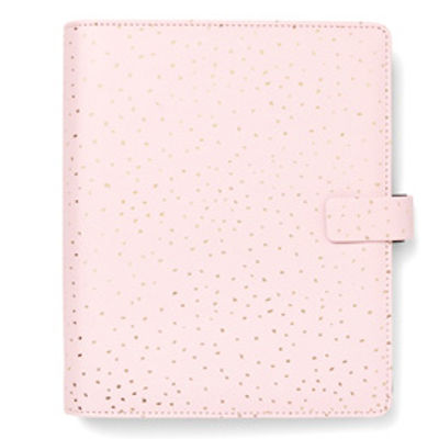 Immagine di Organiser Confetti - f.to A5 - 233 x 217 x 46 mm - con cinturino - rosa - Filofax [22-028736]