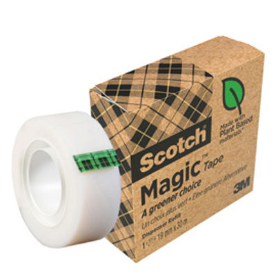 Immagine di Nastro adesivo Magic 900 - green - 19 mm x 30 mt - Scotch [7100044086]