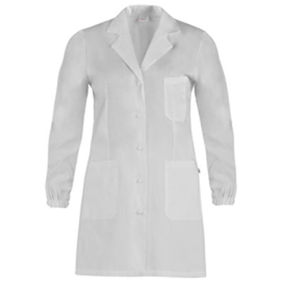 Immagine di Camice ospedaliero MIlly - da donna - taglia XL - bianco - Giblor's [Q3R00248-C01-XL]