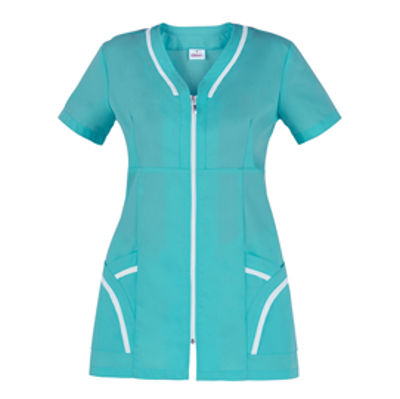 Immagine di Casacca Altea - da donna - taglia XL - verde acqua - Giblor's [Q9K00227-M19-XL]