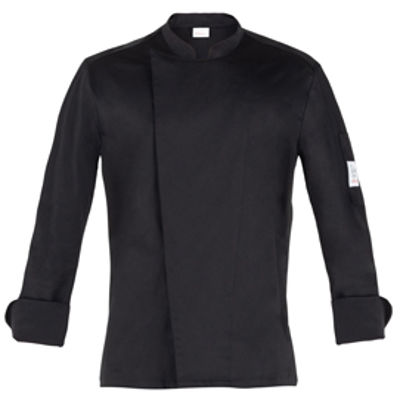 Immagine di Giacca da Chef Augustin - da uomo - taglia XL - nero - Giblor's [Q8G00187-U32-XL]