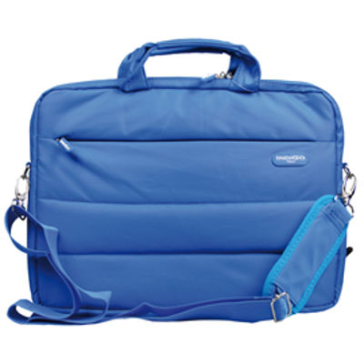 Immagine di Borsa da 16'' Indigo Torino - per notebook - blu - Mediacom [MI-NBTO56B]