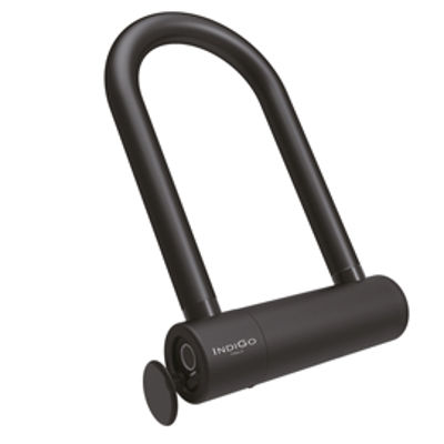 Immagine di Lucchetto Indico U-Lock9P - con impronta digitale - Mediacom [MI-LOCK90P]