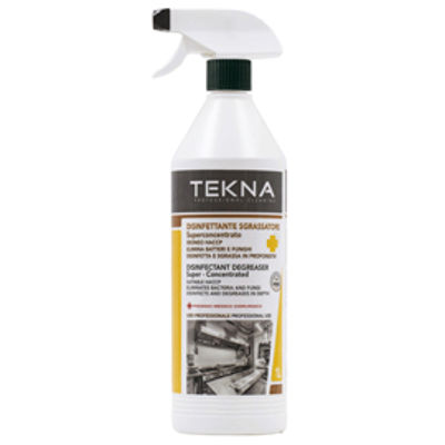 Immagine di Disinfettante sgrassatore - superconcentrato - 1 lt - Tekna [k013]