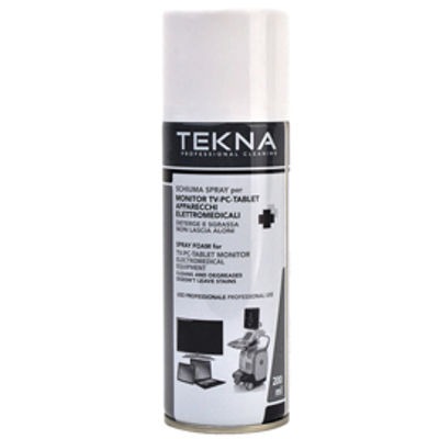 Immagine di Schiuma spray per monitor/pc/tablet/tv - 200 ml - Tekna [k022]