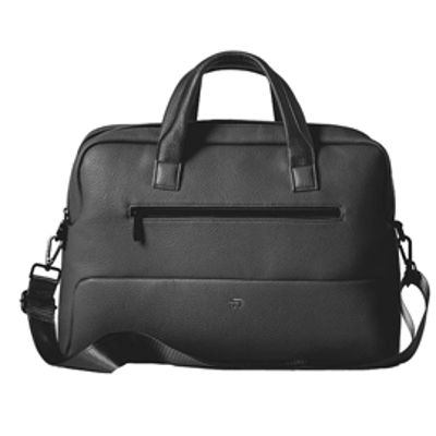 Immagine di Borsa Gate Trended - con manici - 41 x 30 x 15 cm - ecopelle - nero - InTempo [9236GAT34]