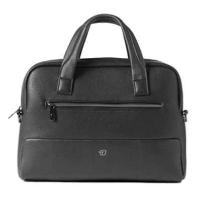 Immagine di Borsa slim Gate Trended - con manici - 41 x 30 x 15 cm - ecopelle - nero - InTempo [9216GAT34]