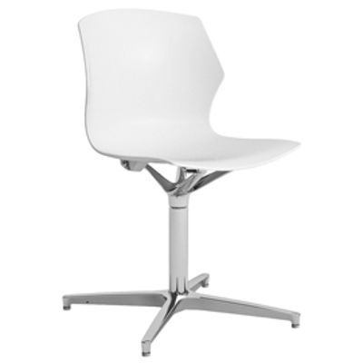 Immagine di Seduta home/office No Frill NFG - senza braccioli - bianco - Unisit [NFG/SB]