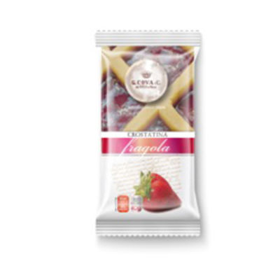 Immagine di Crostatina gusto fragola - 45 gr - Brancato - conf. 30 pezzi [COCFR]