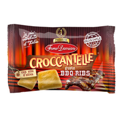 Immagine di Croccantelle - in sacchetto - 35 gr - gusto bbq ribs - Brancato [FDCBR]