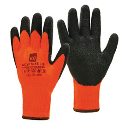 Immagine di Guanti mechanical Safety Palmpro 161 - taglia L - arancione - Icoguanti [ACW161/L(8)]