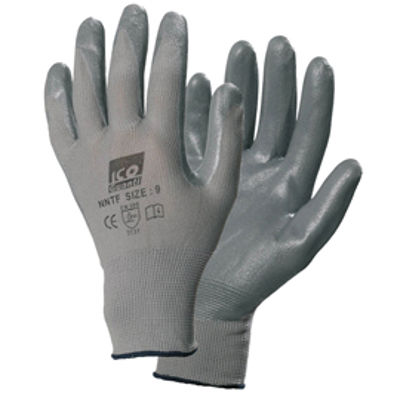 Immagine di Guanti mechanical Safety Palmpro 112 - taglia M - grigio - Icoguanti [NNTF112/M(7)]