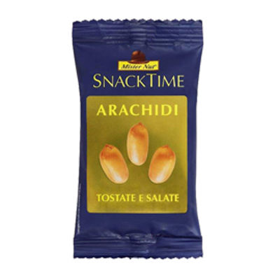 Immagine di Arachidi Snack time - 30 gr - Mister Nut [44033009215]