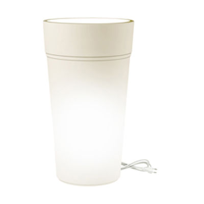 Immagine di Vaso Stem Luce - 14 L - bianco - TeraPlast [32124080022]