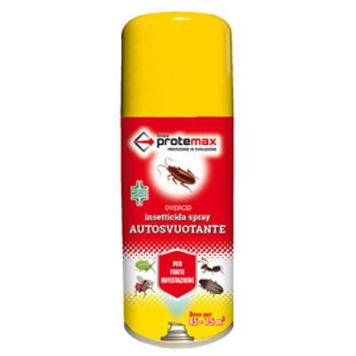 Immagine di Insetticida spray Overcid - bomboletta autosvuotante - 150 ml - Protemax [PROTE301]