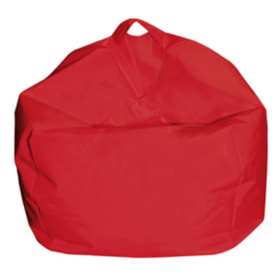 Immagine di Pouf Comodone - 62 x 65 cm - rosso - King Collection [P1551001/D]