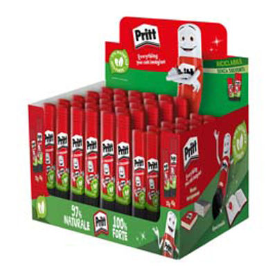 Immagine di Colla stick - 22 gr - 43 gr - Pritt - display 54 pezzi [2907867]