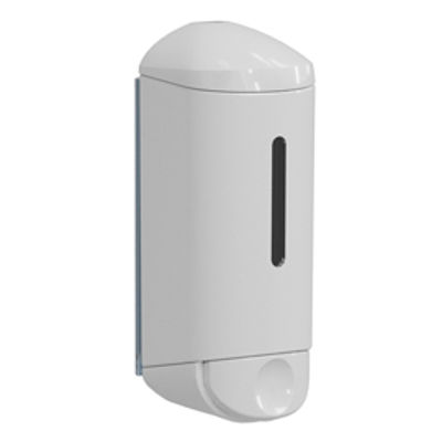 Immagine di Dispenser a muro Shower Small - per hotel - 0,17 L - bianco - Mar Plast [A94501]