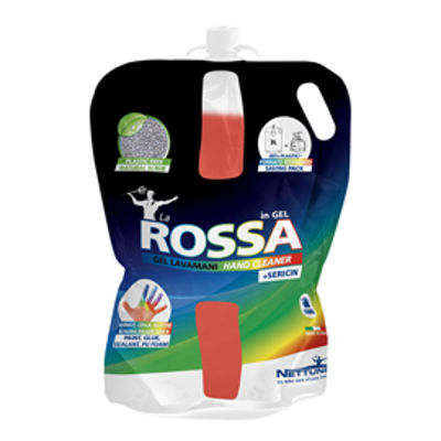 Immagine di Gel lavamani La Rossa Gel - T-Bag ricarica per T-Duck - 3000 ml - Nettuno [00788]