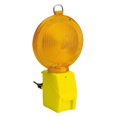 Immagine di Lampeggiante stradale Blink Road - LED - giallo fluo/arancio - Velamp [IL08]