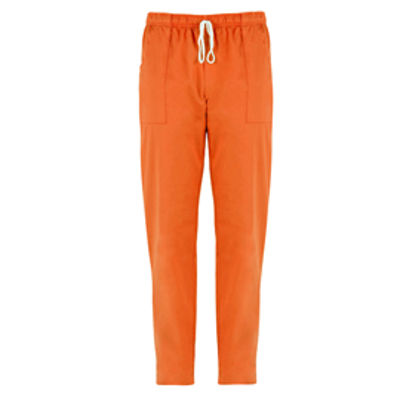 Immagine di Pantalone Pitagora - 100 cotone - taglia S - arancio - Giblor's [Q3P00246-D24-S]