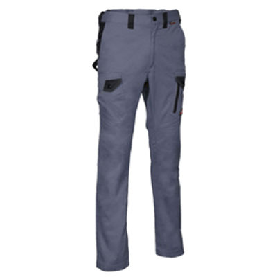 Immagine di Pantalone Jember Super Strech - taglia 50 - avion/nero - Cofra [V567-1-01 - 50]