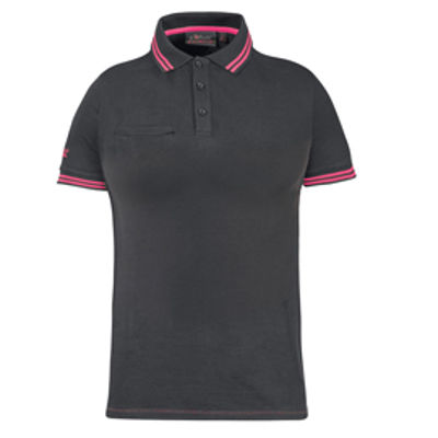 Immagine di Polo donna WayLady - taglia S - grigio/fucsia - U-power [EY264GF-S]