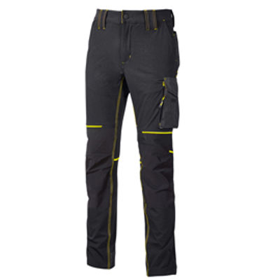 Immagine di Pantalone da donna World - taglia S - grigio/giallo - U-power [FU258BC-S]