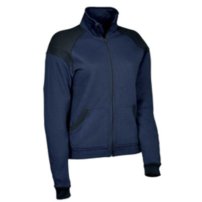 Immagine di Felpa donna Carolina - taglia M - blu navy/nero - Cofra [V430-0-02-M]