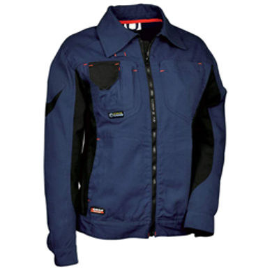 Immagine di Giacca donna Work Woman - taglia 46 - blu navy/nero - Cofra [V420-0-02-46]