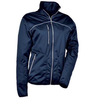 Immagine di Giacca Softshell donna St. Vincent - taglia L - blu navy - Cofra [V426-0-02-L]