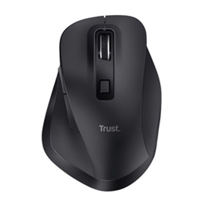 Immagine di Mouse wireless Fyda - ricaricabile - nero - Trust [24727]