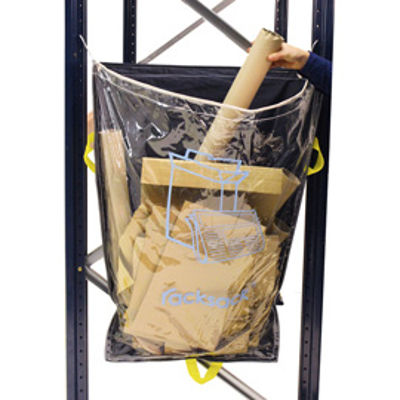 Immagine di Sacco rifiuti Racksack Clear - per carta e cartone - 160 L - Beaverswood [RSCL1/MPNT]