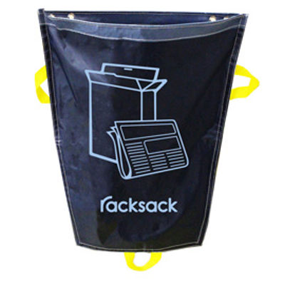 Immagine di Sacco rifiuti Racksack Mini - per carta e cartone - 70 L - Beaverswood [RSMB1/MPNT]