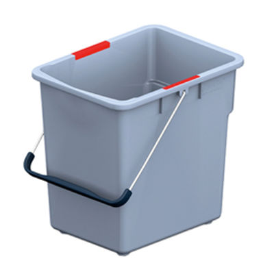 Immagine di Secchio - compatibile con carrello VoleoPro Standard - 25 L - PPL - Vileda [508243]