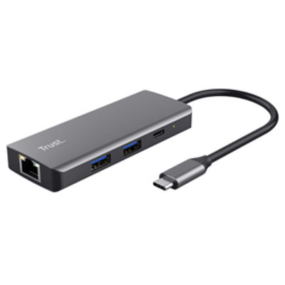 Immagine di Adattatore multiporta USB-C 6-in-1 Dalyx_Trust [24968]