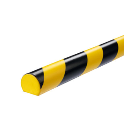 Immagine di Profilo paracolpi S32R - per superfici - giallo/nero - Durable [1109-130]