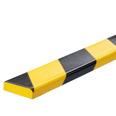 Immagine di Profilo paracolpi S10 - per superfici - giallo/nero - Durable [1107-130]