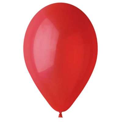 Immagine di Palloncino - diametro 26 cm - lattice - rosso - Big Party - conf. 25 pezzi [72010]