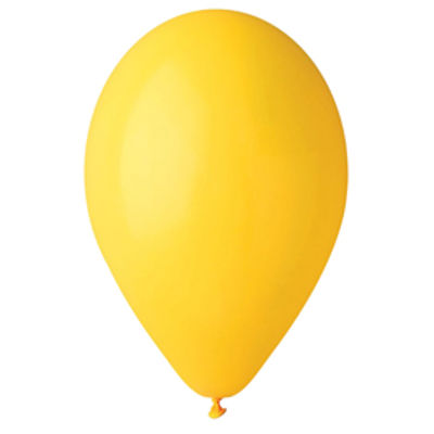 Immagine di Palloncino - diametro 26 cm - lattice - giallo - Big Party - conf. 25 pezzi [72012]