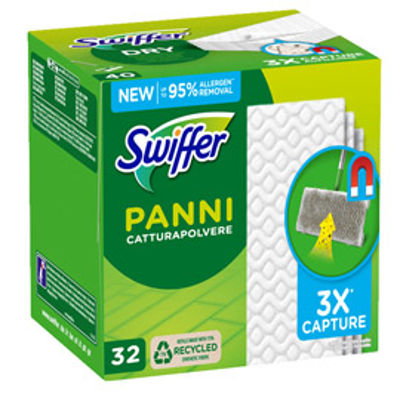 Immagine di Ricarica Swiffer Dry - Swiffer - conf. 32 pezzi [PG200]