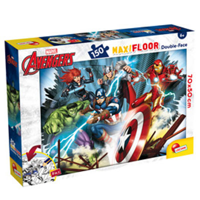 Immagine di Puzzle maxi - Marvel ''Avengers'' - 150 pezzi - Lisciani [100392]