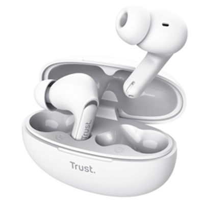 Immagine di Cuffie bluetooth wireless YAVI - bianco-Trust [25172]