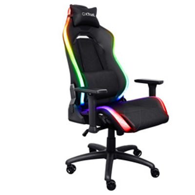 Immagine di Sedia gaming GXT719 RUYA RGB - nero - Trust [25185]