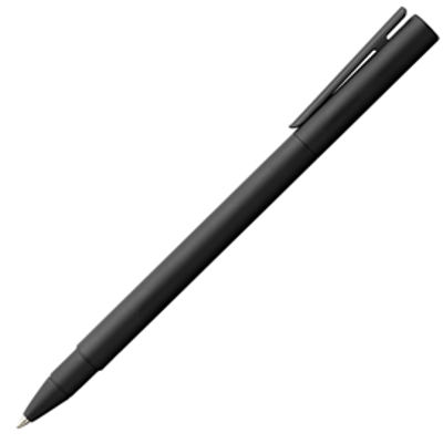 Immagine di Penna roller Neo slim - punta 0,7 mm - fusto nero - Faber-Castell [342304]