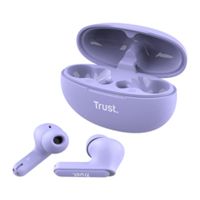 Immagine di Auricolari Bluetooth Yavi Viola-Trust [25297]