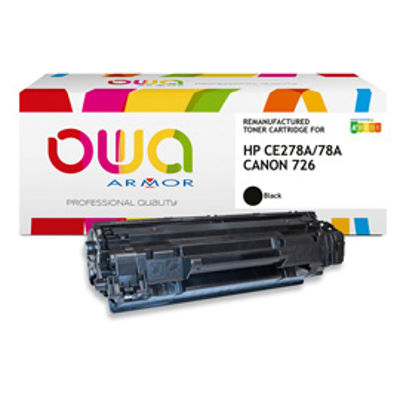 Immagine di Armor - Toner per Hp - Nero - CRG726 - 2.100 pag [K15356]