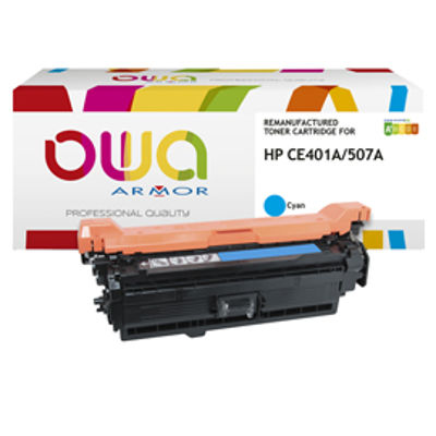 Immagine di Armor Toner Compatibile Ciano per Hp 507X _6.000 pag [K15538OW]