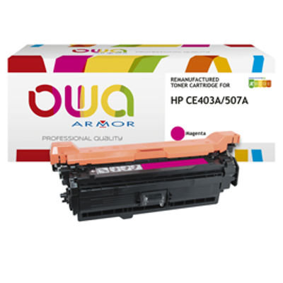 Immagine di Armor Toner Compatibile Magenta per Hp 507A_6.000 pag [K15539OW]