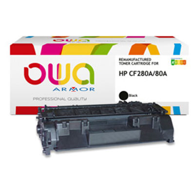 Immagine di Armor - Toner per Hp - Nero - CF280A - 2.700 pag [K15589OW]